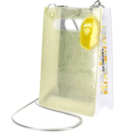 BAPE x nana-nana A5 Vertical Bag Yellow Matsuyama Store Exclusive - authentic BAPE product