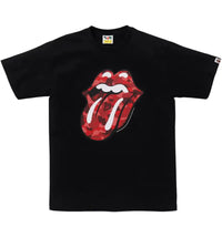 BAPE x Rolling Stones Tee Black