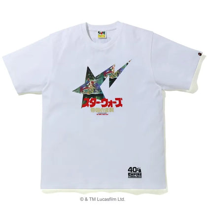 BAPE X Star Wars Bape Sta Tee White - authentic BAPE product