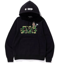 BAPE x Star Wars BB-8 & D-O Pullover Hoodie Black