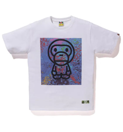 BAPE x Stash Baby Milo Tee White - authentic BAPE product