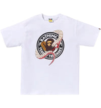 BAPE Year Of The Snake Tee White