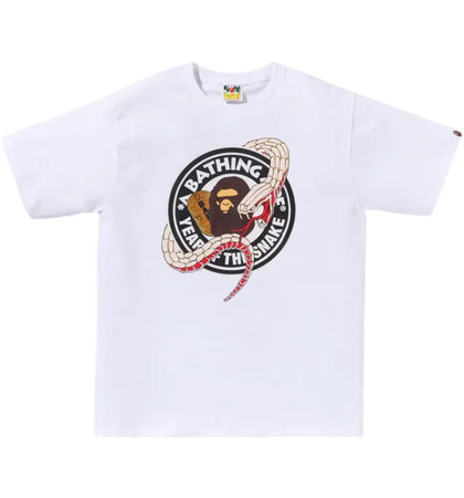 BAPE Year Of The Snake Tee White - authentic BAPE product