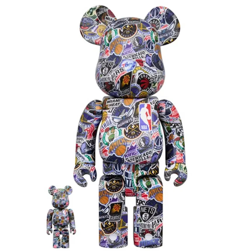 Bearbrick NBA 100% & 400% Set - vue 360