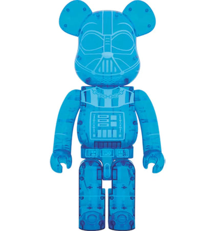 Bearbrick x Star Wars Holographic Version 1000% Blue - authentic Bearbrick product