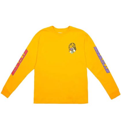 Billionaire Boys Club Island Long Sleeve Tee Yellow - authentic Billionaire Boys Club product