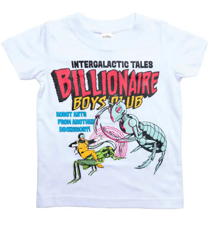 Billionaire Boys Club Little Kids Fly Trap Tee White - authentic Billionaire Boys Club product