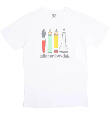 Billionaire Boys Club Supplies Tee White - authentic Billionaire Boys Club product