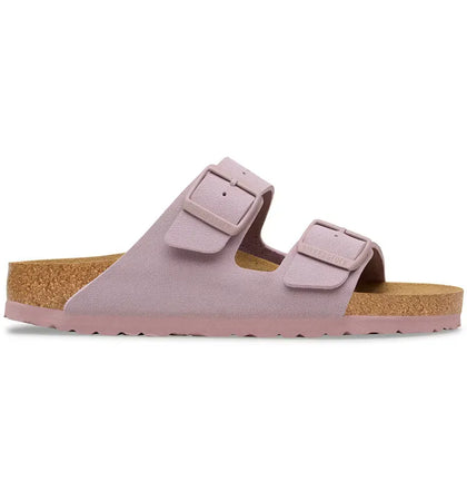 Birkenstock Arizona Birkibuc Faded Purple - authentic Birkenstock sneakers