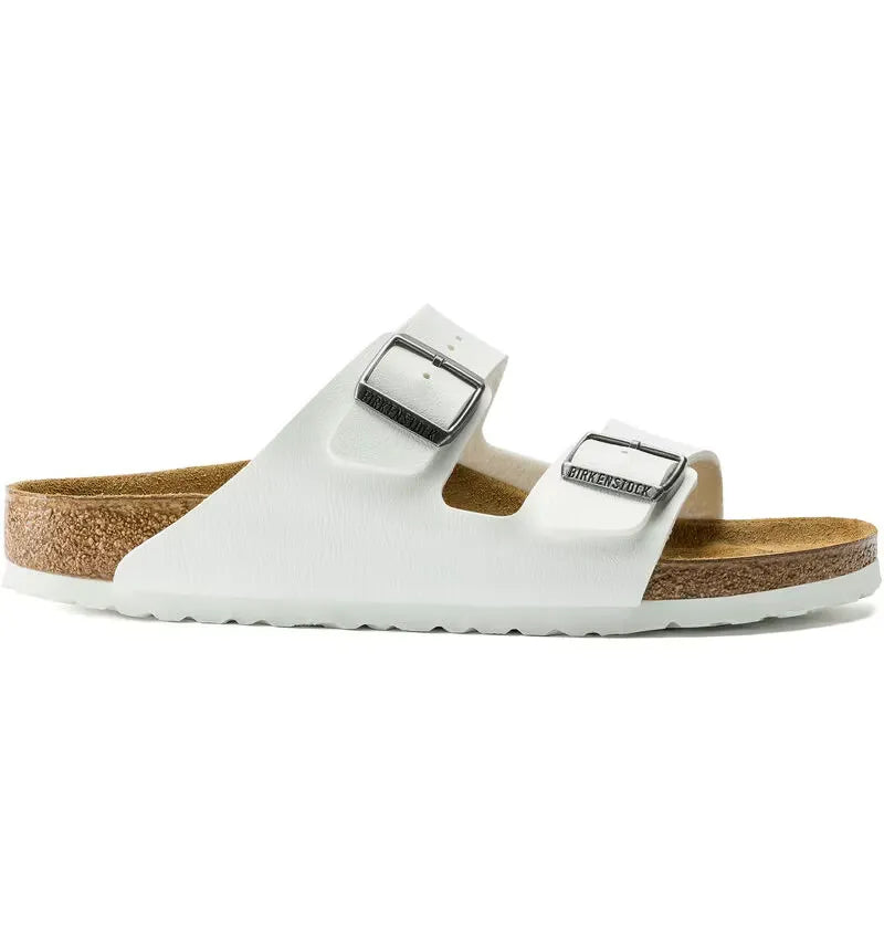 Birkenstock Arizona Birko-Flor White (Women's) - vue 360