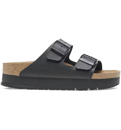 Birkenstock Arizona Flex Platform Birko-Flor Black - authentic Birkenstock sneakers