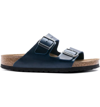 Birkenstock Arizona Soft Footbed Oiled Leather Blue