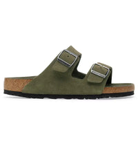 Birkenstock Arizona Soft Footbed Suede Leather Thyme Tonal