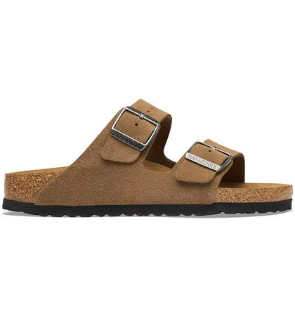 Birkenstock Arizona Suede Leather Dark Tea - authentic Birkenstock sneakers