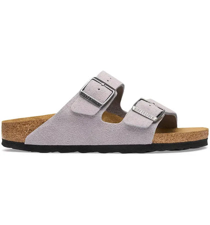 Birkenstock Arizona Suede Leather Lavender Sky - authentic Birkenstock sneakers