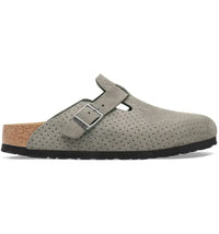 Birkenstock Boston Suede Embossed Dotted Stone Coin