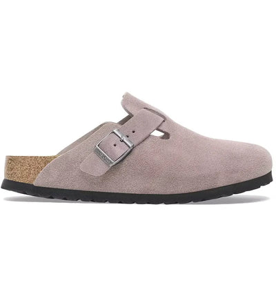 Birkenstock Boston Suede Faded Purple