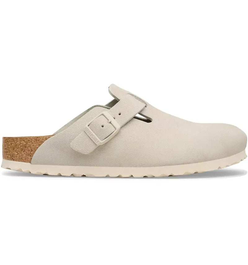 Birkenstock Boston Suede Oyster - vue 360