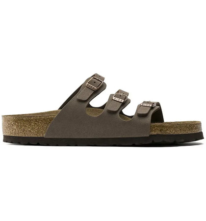 Birkenstock Florida Soft Footbed Birkibuc Mocca - authentic Birkenstock sneakers