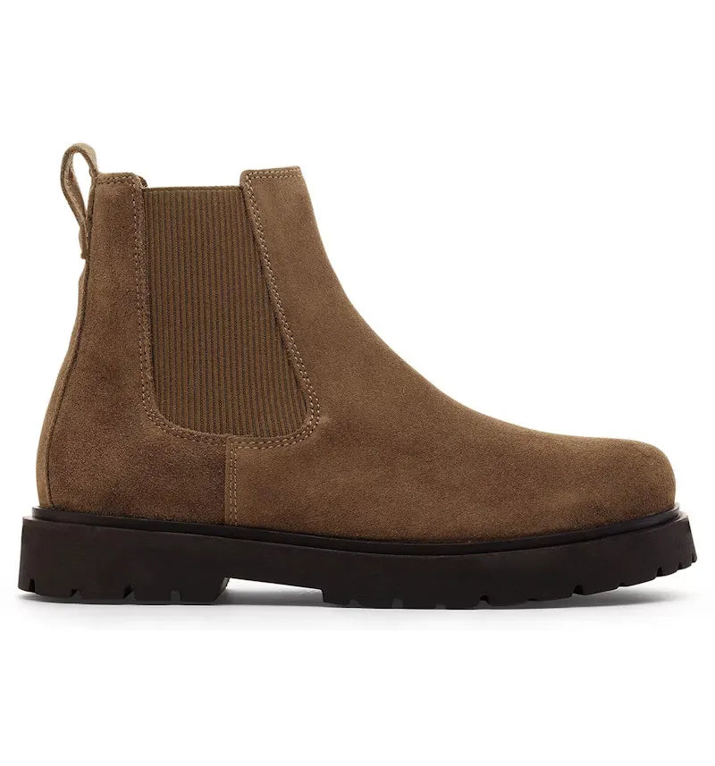 Birkenstock Highwood Slip On Suede Dark Tea - vue 360