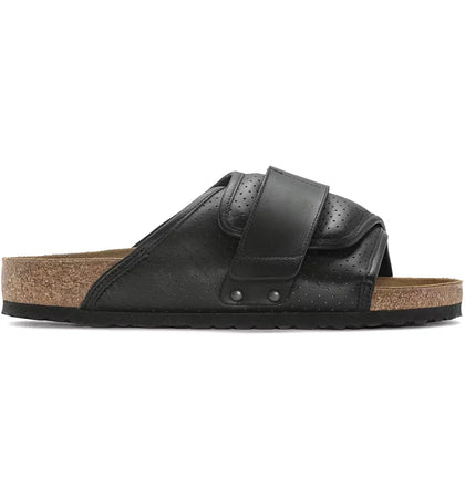 Birkenstock Kyoto Padded Leather Puff Pack Black - authentic Birkenstock sneakers