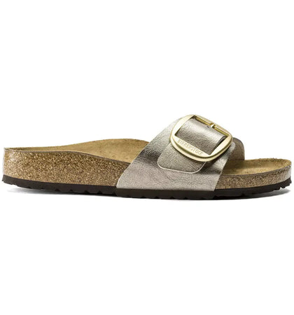 Birkenstock Madrid Big Buckle Birko-Flor Graceful Taupe - authentic Birkenstock sneakers