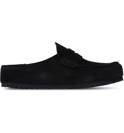 Birkenstock Naples Wrapped Suede Leather Black - authentic Birkenstock sneakers