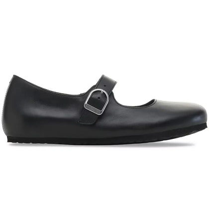 Birkenstock Santa Clarita Leather Black (Women's) - authentic Birkenstock sneakers