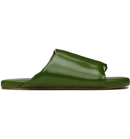 Bottega Veneta Cushion Slides Jalapeno (Women's) - authentic Bottega Veneta sneakers