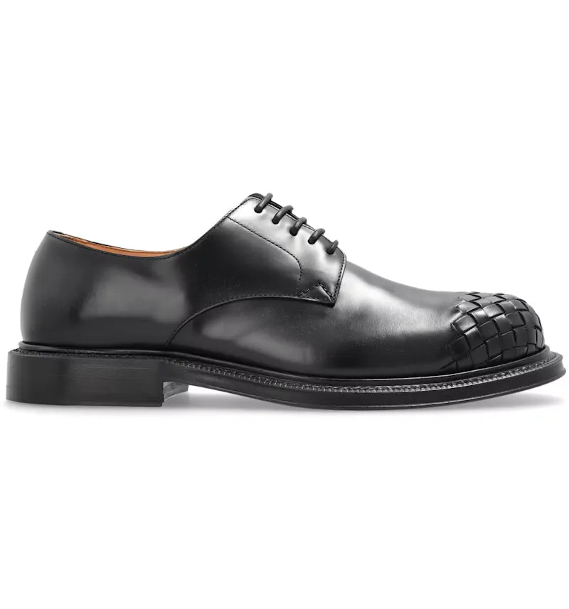 Bottega Veneta James Lace-Up Shoe Black - vue 360