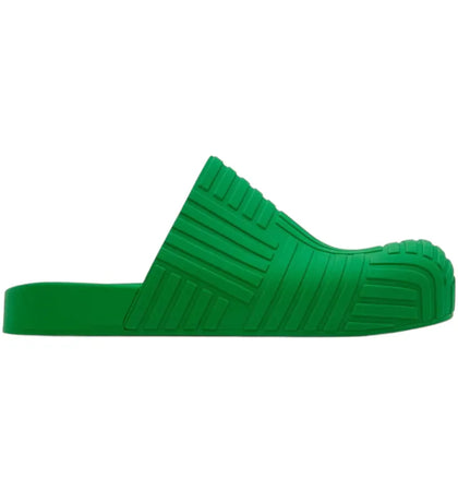 Bottega Veneta Rubber Clog Slide Parakeet - authentic Bottega Veneta sneakers