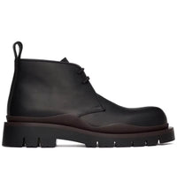Bottega Veneta Tire Desert Boot Black Fondant