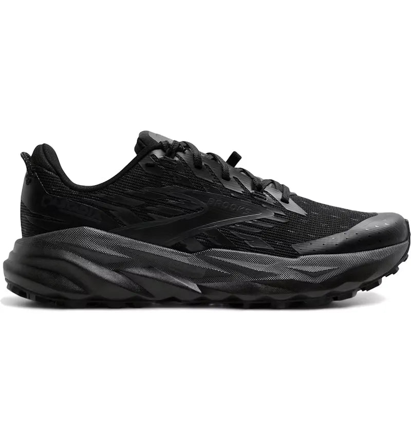 Brooks Cascadia 19 Black Ebony - vue 360