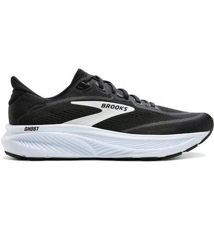Brooks Ghost 18 Black Grey White (Women's) - authentic Brooks sneakers
