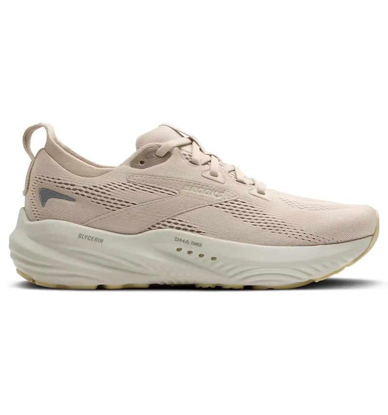 Brooks Glycerin 22 Almond Peach London Fog Almond (Women's) - vue 360