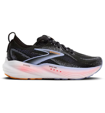 Brooks Glycerin 22 Black Blue Heron Orange (Women's) - authentic Brooks sneakers