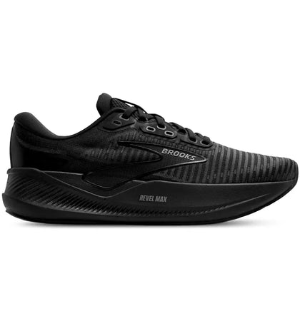 Brooks Revel Max Black Ebony - authentic Brooks sneakers
