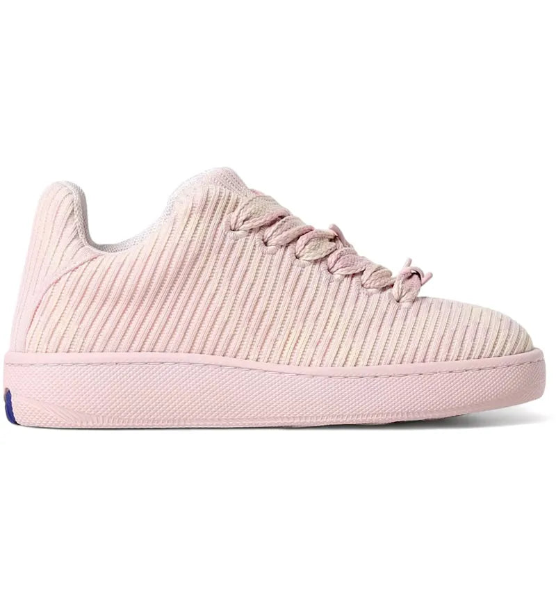 Burberry Box Checked Sneakers Pink (Women's) - vue 360