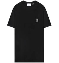Burberry Burberry Logo Embroidered T-shirt Black