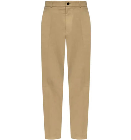 Burberry Cotton Pants Beige - authentic Burberry apparel