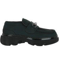 Burberry Creeper Clamp Loafers Green (Women's)