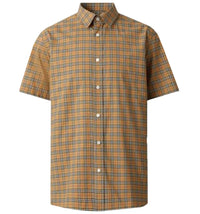 Burberry Edward Kurzarm Karohemd in Archive Beige