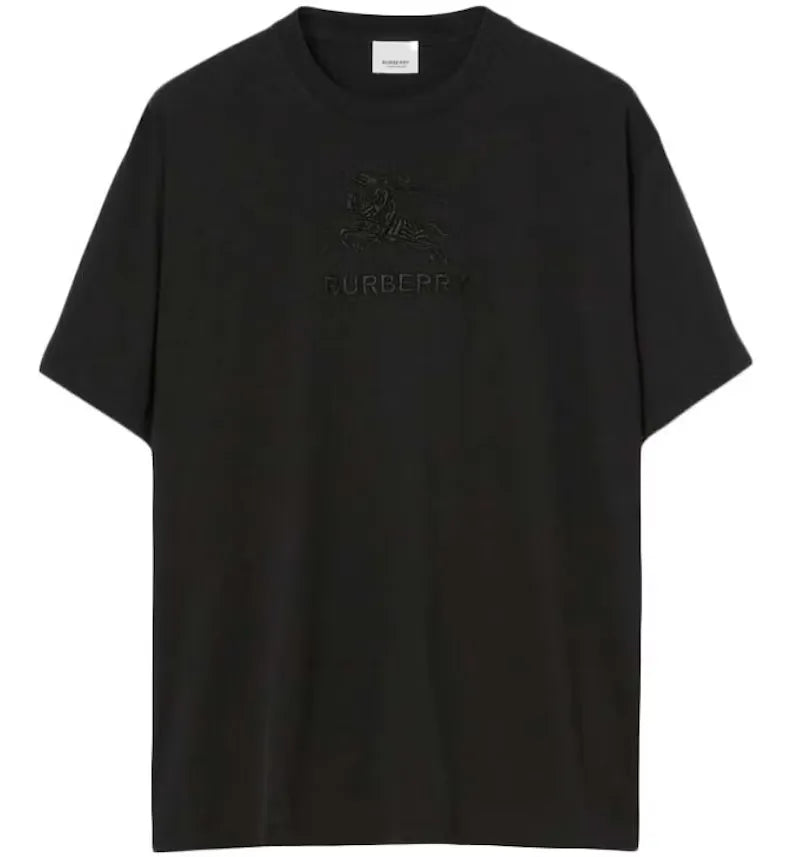 Burberry EKD Cotton T-shirt (80727501) Black - vue 360