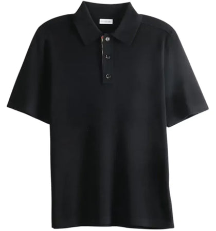 Burberry Marcus SS Mrn T-shirt Black - authentic Burberry apparel