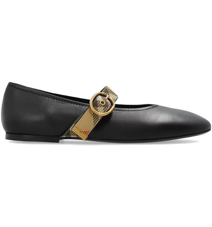Burberry Robin 05 Flats Black (Women's) - authentic Burberry sneakers