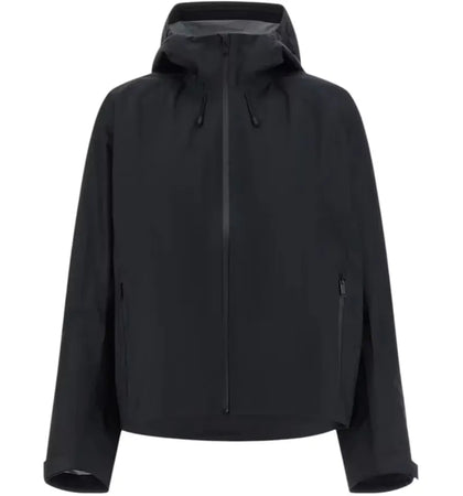Canada Goose Women's Horizon Rain Jacket Black Noir - authentic Canada Goose apparel