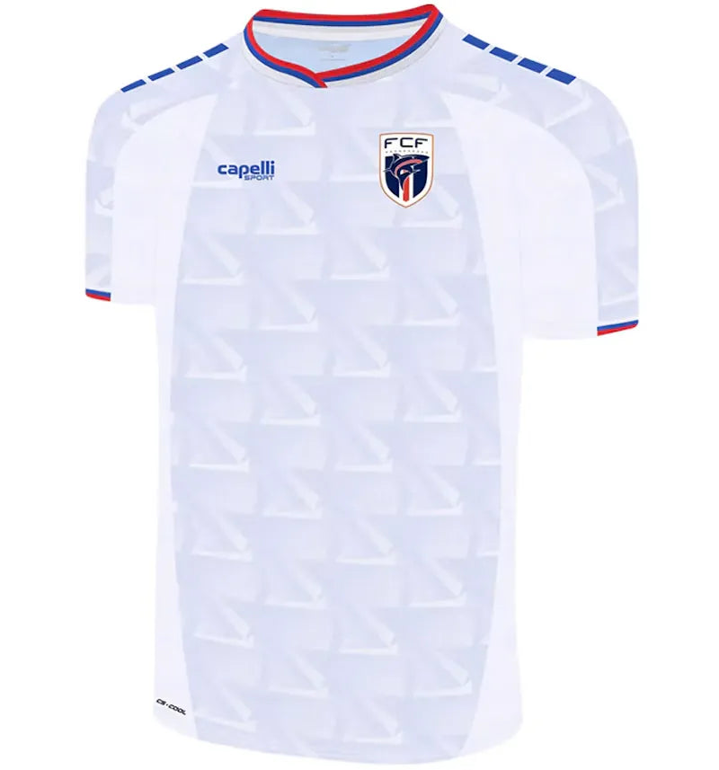 Capelli Sport Cabo Verde 26 Away Replica Jersey White/Royal Blue - vue 360