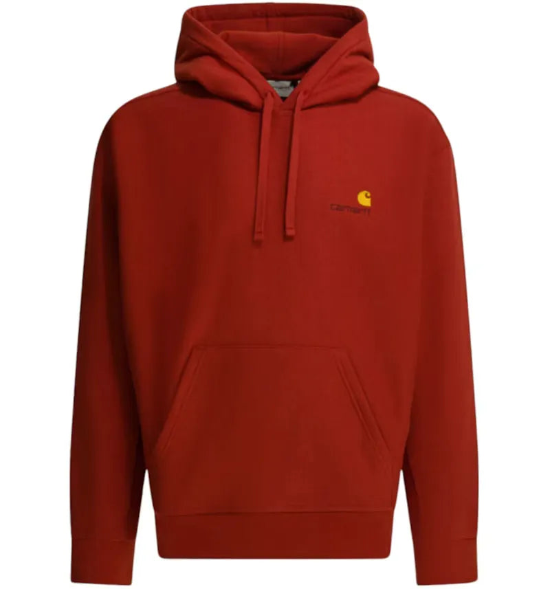 Carhartt American Script Hoodie Red - vue 360