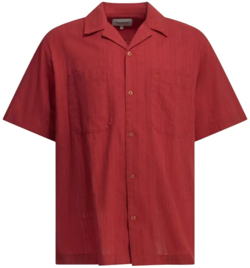 Carhartt Gareth Casual Gareth Shirt Red - vue 360