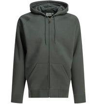 Carhartt Hooded Chase Zip Sweatshirt Blue